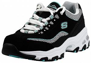 Кросівки Skechers D'Lites Extreme 11422 BKW, жіночі - Фото 1