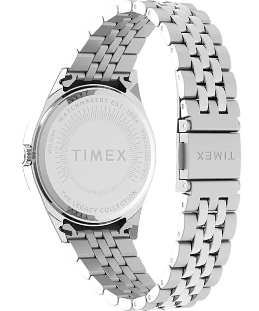 Женские аналоговые часы Timex Legacy, серебряные, браслет, фото №2 Женские аналоговые часы Timex Legacy, серебряные, браслет, фото №2