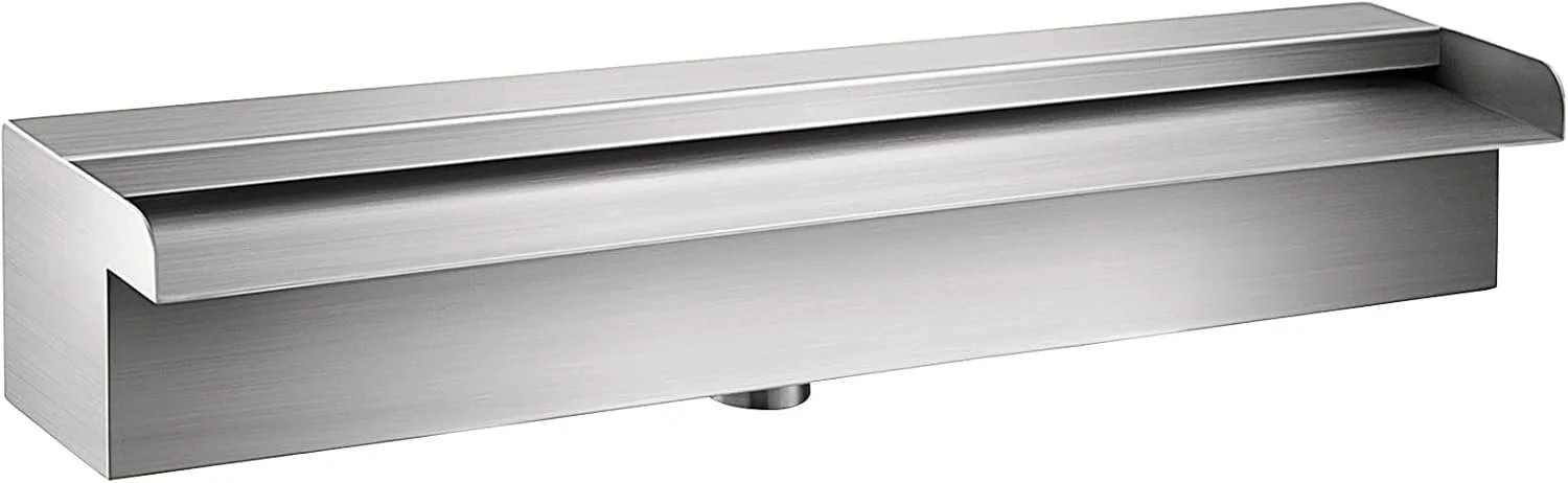 Фонтан для басейну VEVOR FAGA-6252 / 30 см ширина потоку / Нержавіюча сталь / Сріблястий, фото №1 Фонтан для басейну VEVOR FAGA-6252 / 30 см ширина потоку / Нержавіюча сталь / Сріблястий, фото №1