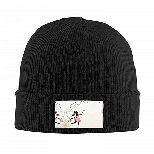 Шапка без козырька OCELIO Hawaii Flower Вязаная Шерстяная Теплая synthetic.ua - Фото 1