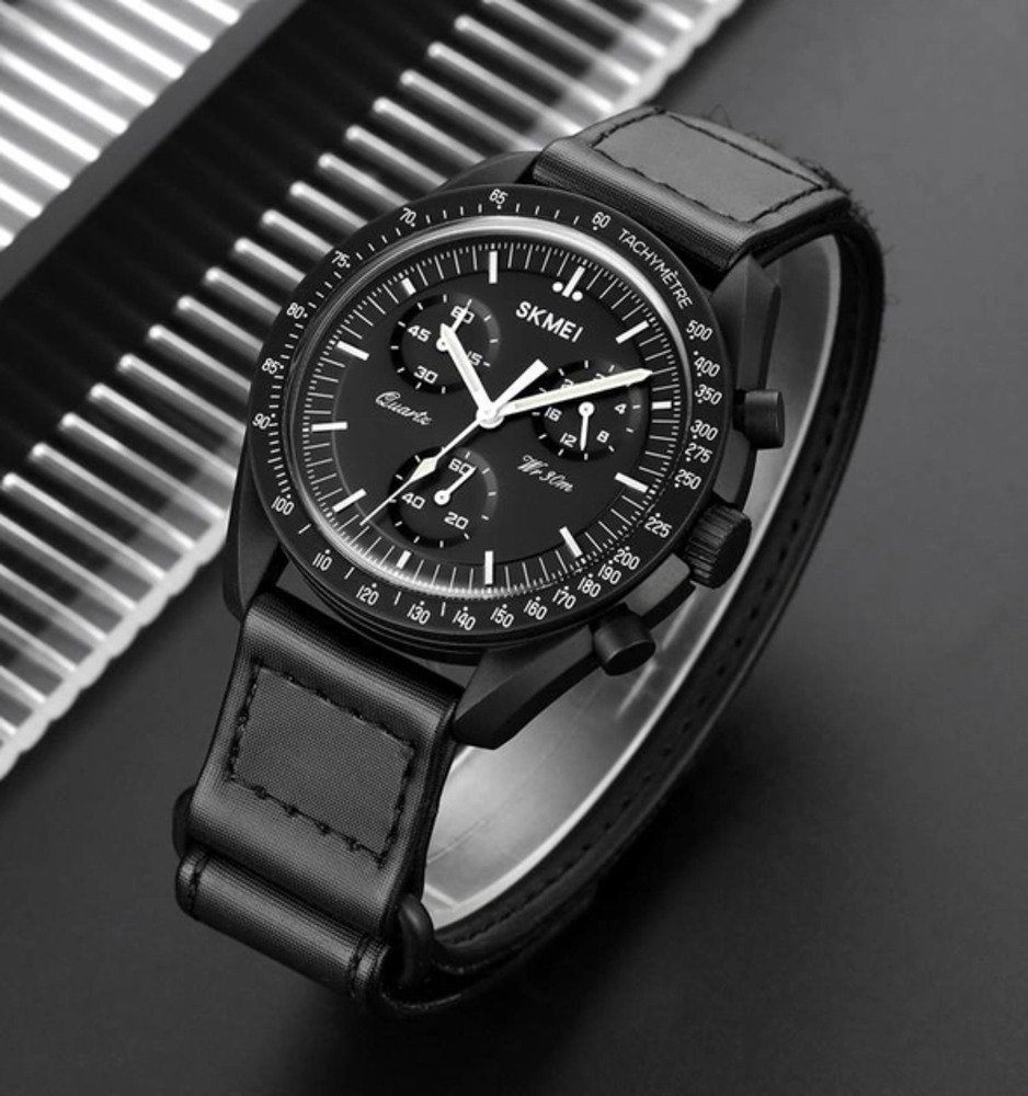 Годинник Skmei 1982BKBK Black-Black SALE, фото №4