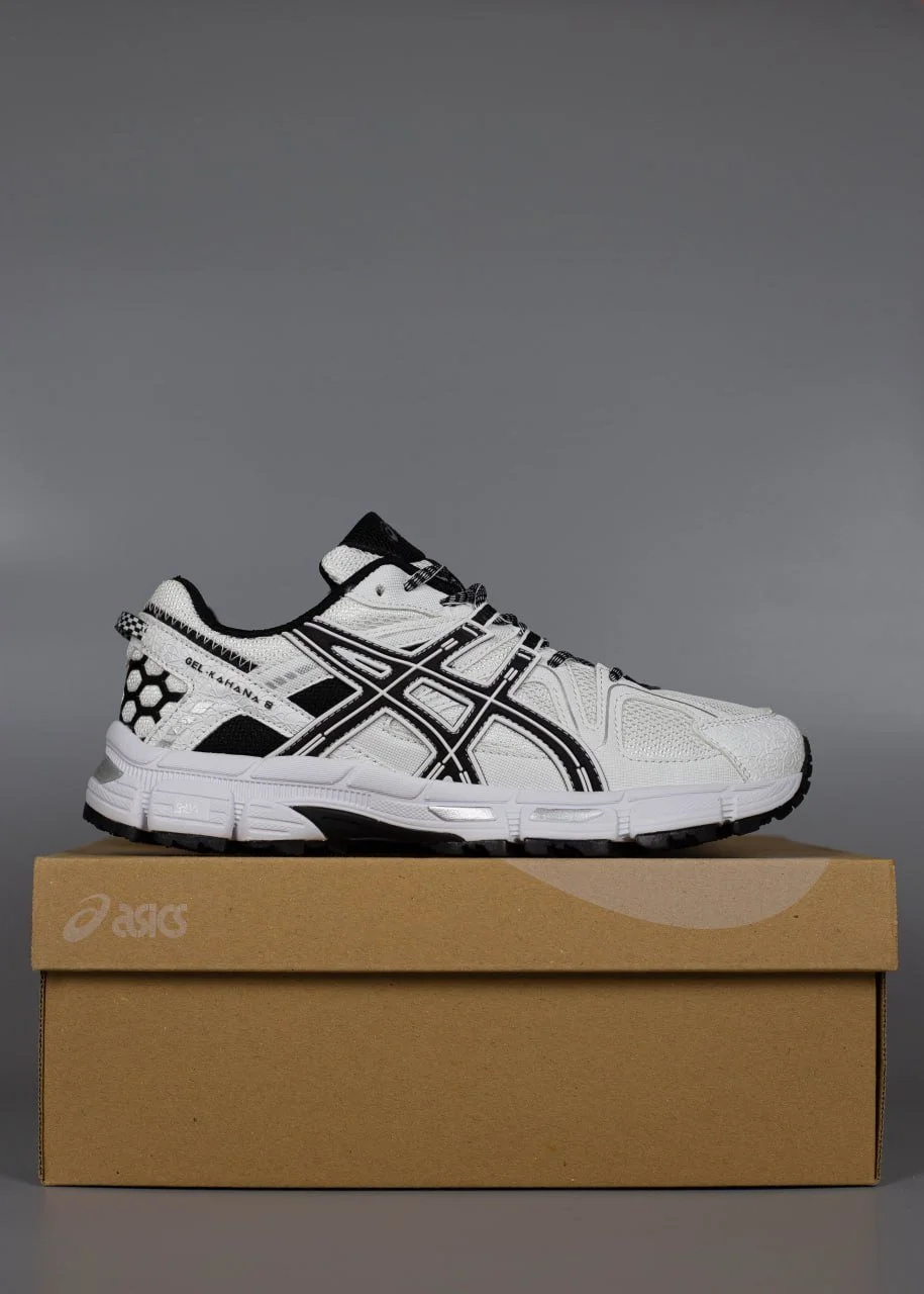 Жіночі кросівки Asics Gel-Kahana 8 white black, фото №1