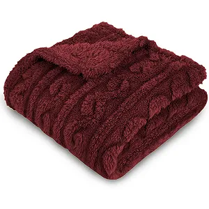 Покривало Фланелеве Одношарове Жакардове Тепле - Фото 1