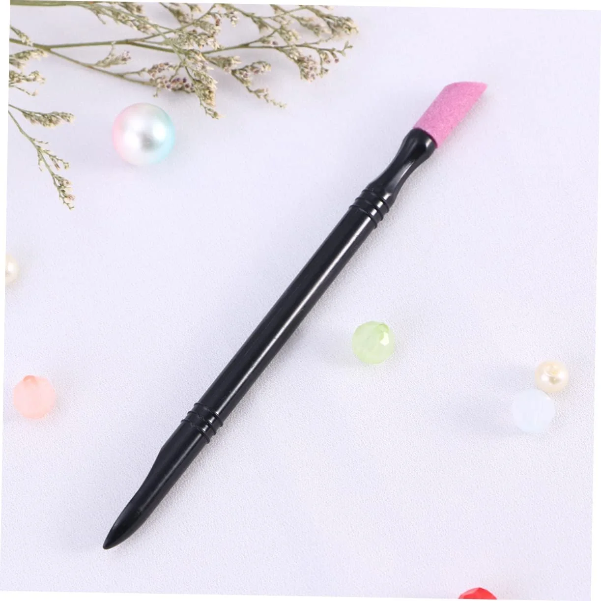 Пушер для кутикулы двойной Профессиональный Черный, фото №6 Пушер для кутикулы двойной Профессиональный Черный, фото №6