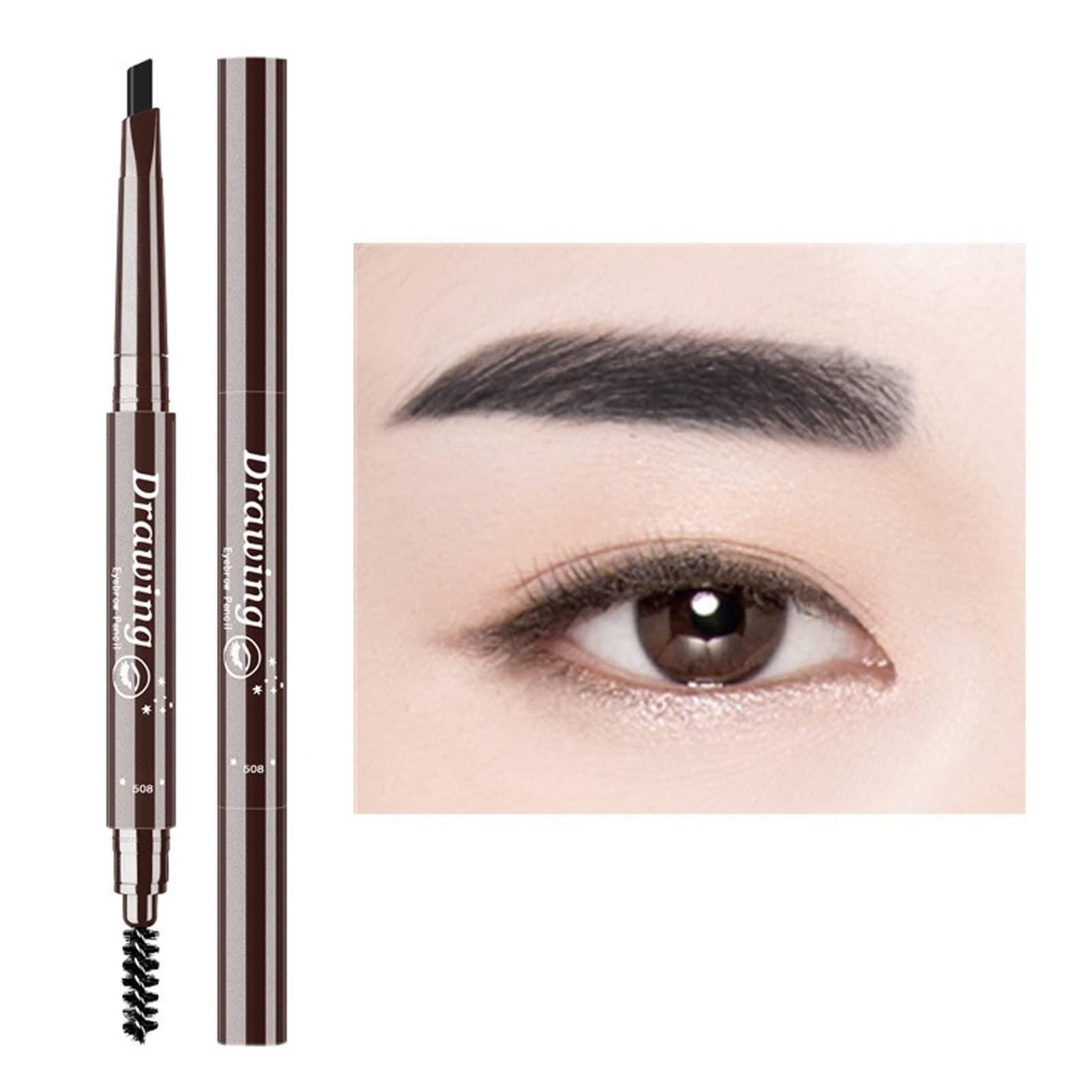 Карандаш для бровей Büchsenbrot Single 7 Color Double Headed Triangle F Один Размер, фото №1