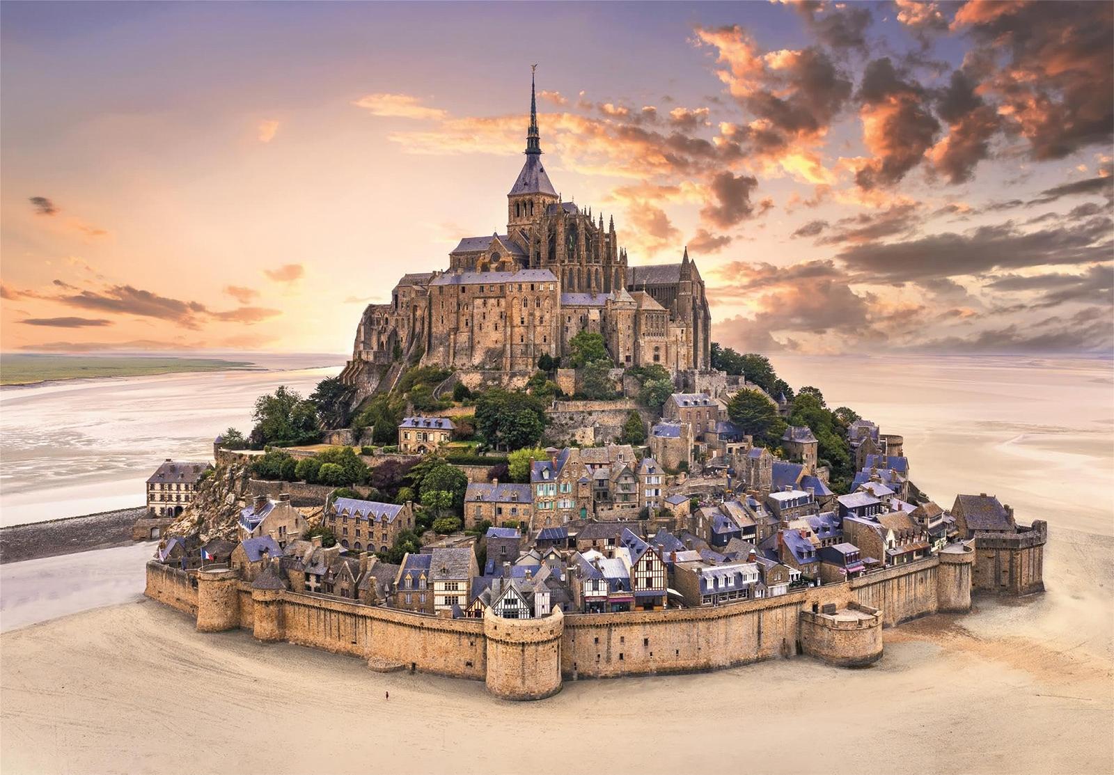 Пазл Clementoni Puzzle Collection The Mont Saint-Michel Rising 1500 Pieces 31730, фото №2