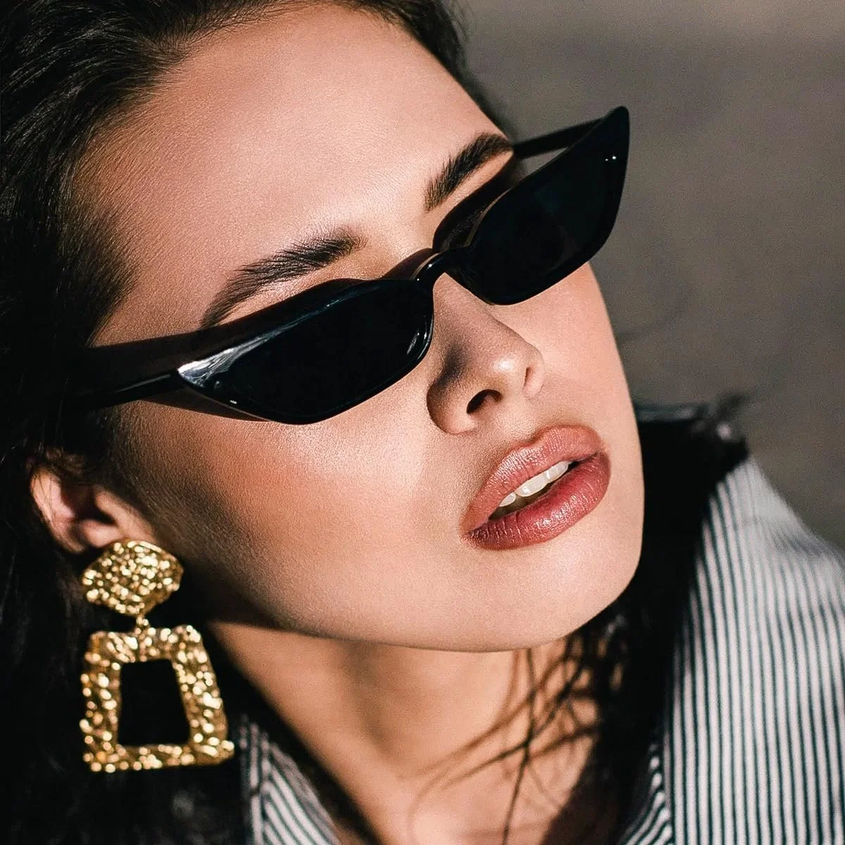 Солнцезащитные очки Cateye MplehDa, 4 шт, винтажные, кошачий глаз, фото №2