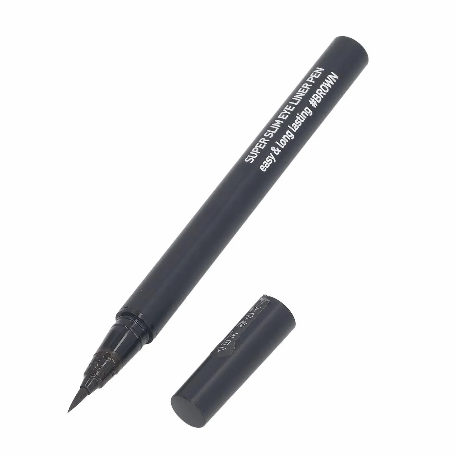 Карандаш для макияжа Коричневый Быстросохнущий, Стойкий, Не размазывается, Высокопигментированный, Экстратонкая жидкость, Точное определение, 0.8г, фото №2