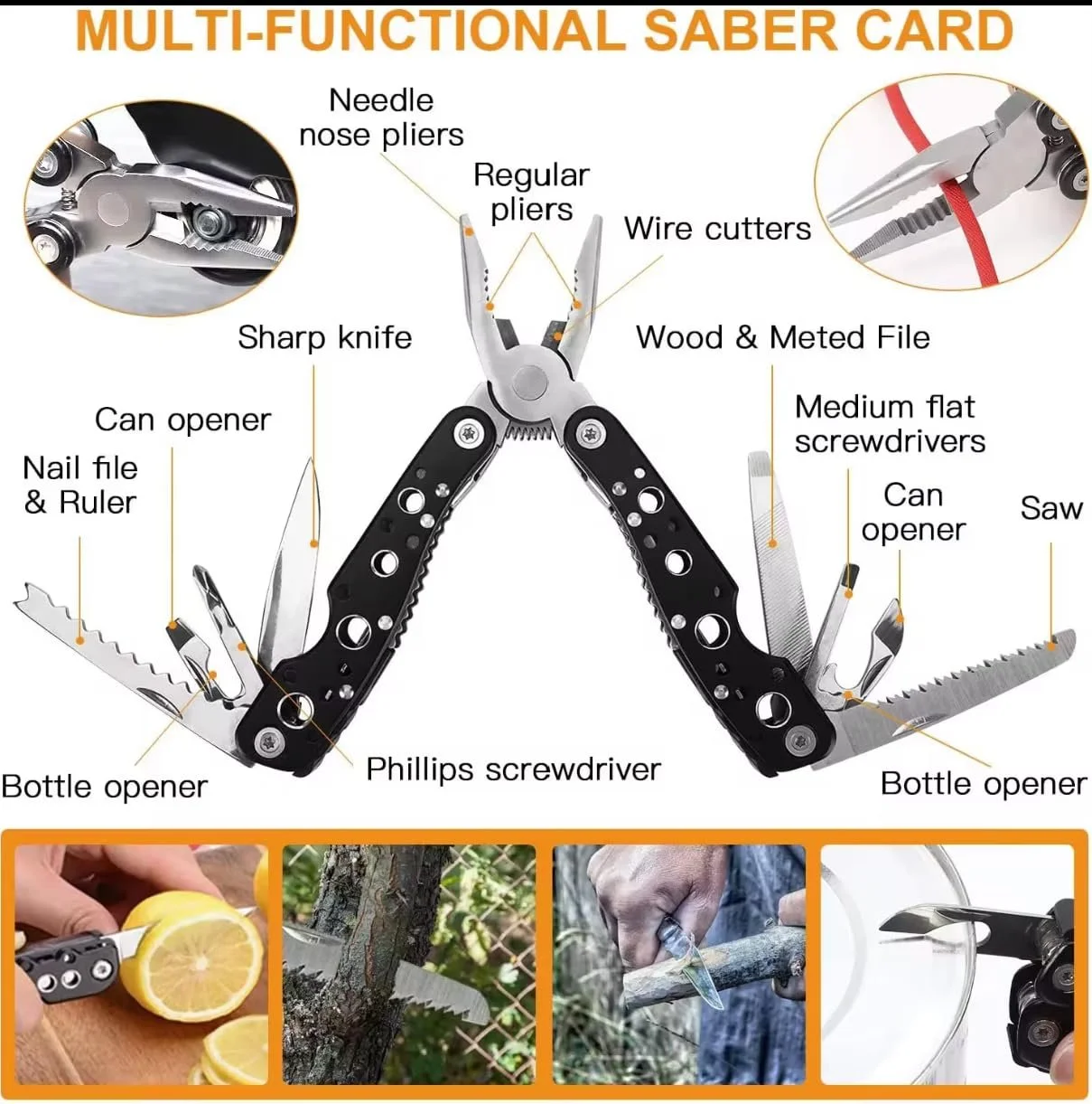 Набір для виживання Emergency Allprepare 21-в-1 з аптечкою першої допомоги, фото №4