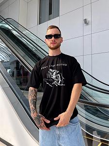 Футболка Reload Don't Stop чорний - Фото 1