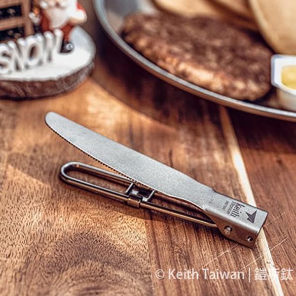 Ніж Keith Ti5304 Titanium складний, фото №5 Ніж Keith Ti5304 Titanium складний, фото №5