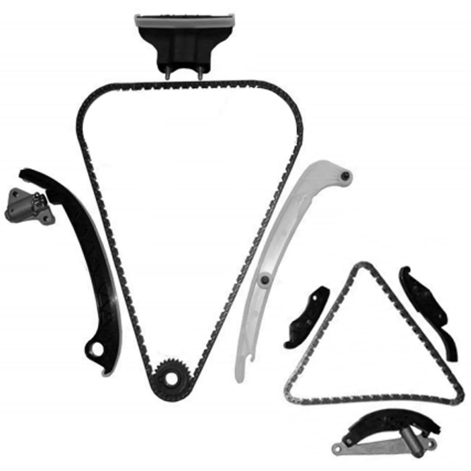 Комплект ланцюга ГРМ PartsTec PTA114-0284 для OPEL GENERAL MOTORS, фото №1 Комплект ланцюга ГРМ PartsTec PTA114-0284 для OPEL GENERAL MOTORS, фото №1