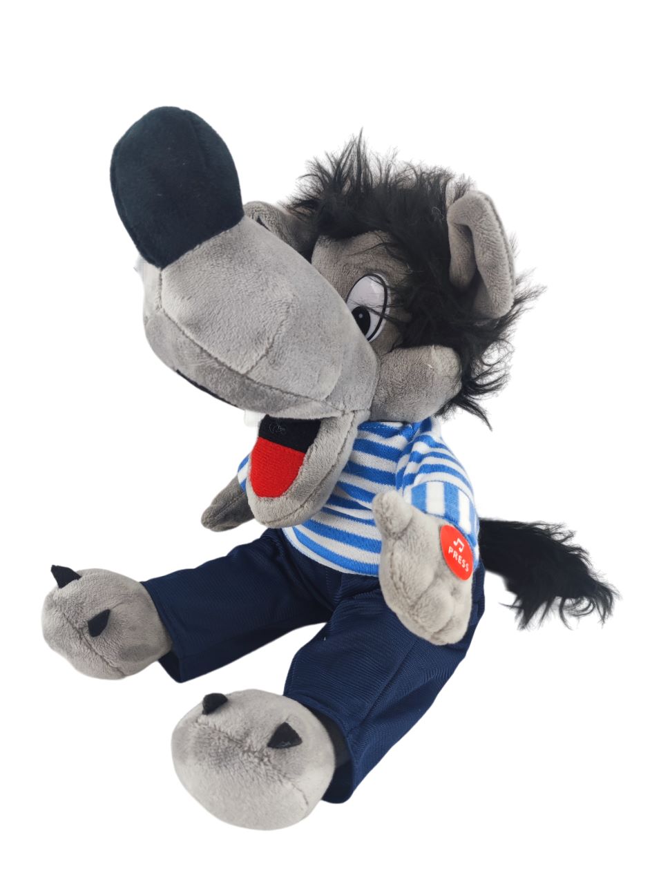 Мягкая игрушка музыкальная Волк из Ну погоди Союзмультфильм Fancy 35см 141077, фото №1 Мягкая игрушка музыкальная Волк из Ну погоди Союзмультфильм Fancy 35см 141077, фото №1