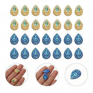 Стрази Крапля води EXCEART 300 шт. synthetic.ua - Фото 1