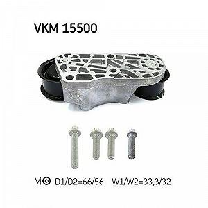 Натяжной ролик ремня ГРМ SKF VKM 15500 synthetic.ua - Фото 1