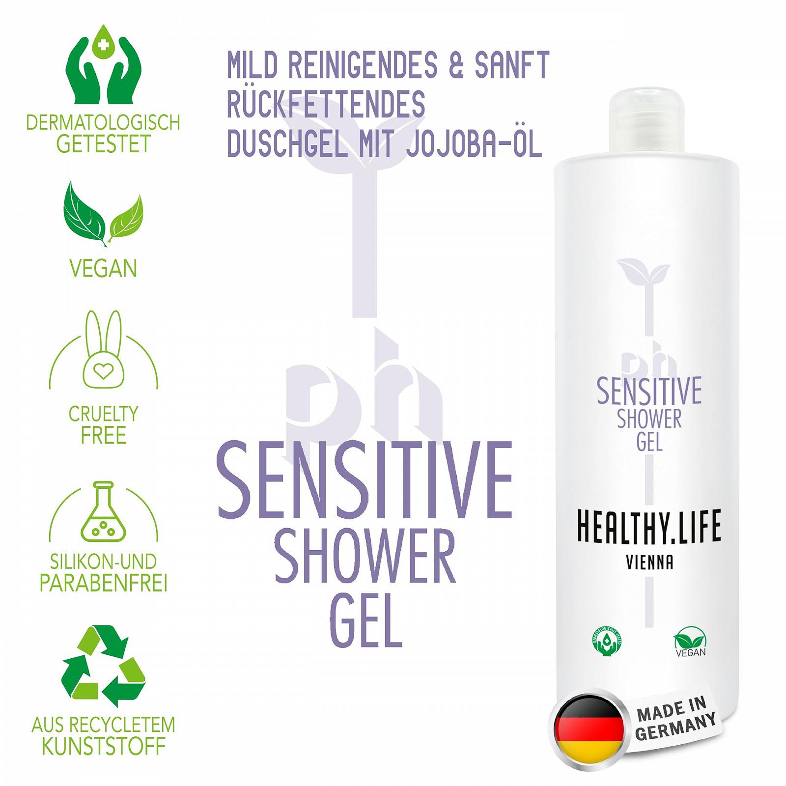 Гель для душу HLV Mild Jojoba Oil 1000 мл, фото №2 Гель для душу HLV Mild Jojoba Oil 1000 мл, фото №2