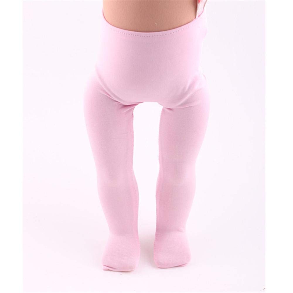 Леггинсы Aeromdale для 18" American Girl 17" Куклы Однотонный Цвет Часть Костюма D - #A - 1 Штука, фото №2