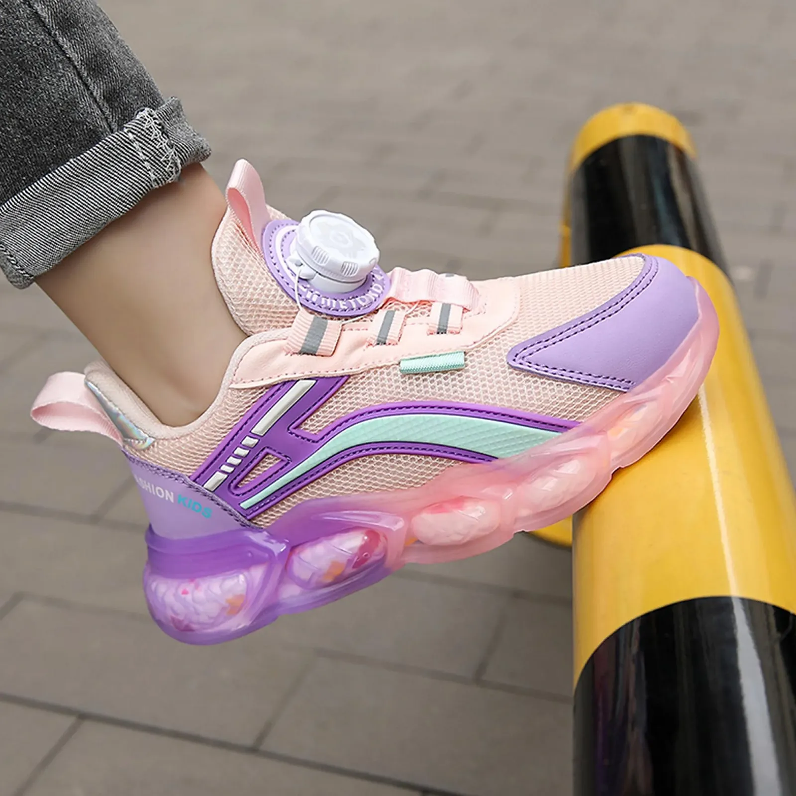 Кросівки ITSOGOO Дитячі Легкі Дихаючі Спортивні, фото №7