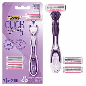 Женская бритва BIC Click 5 Soleil 1 ручка + 2 сменные кассеты - Фото 1