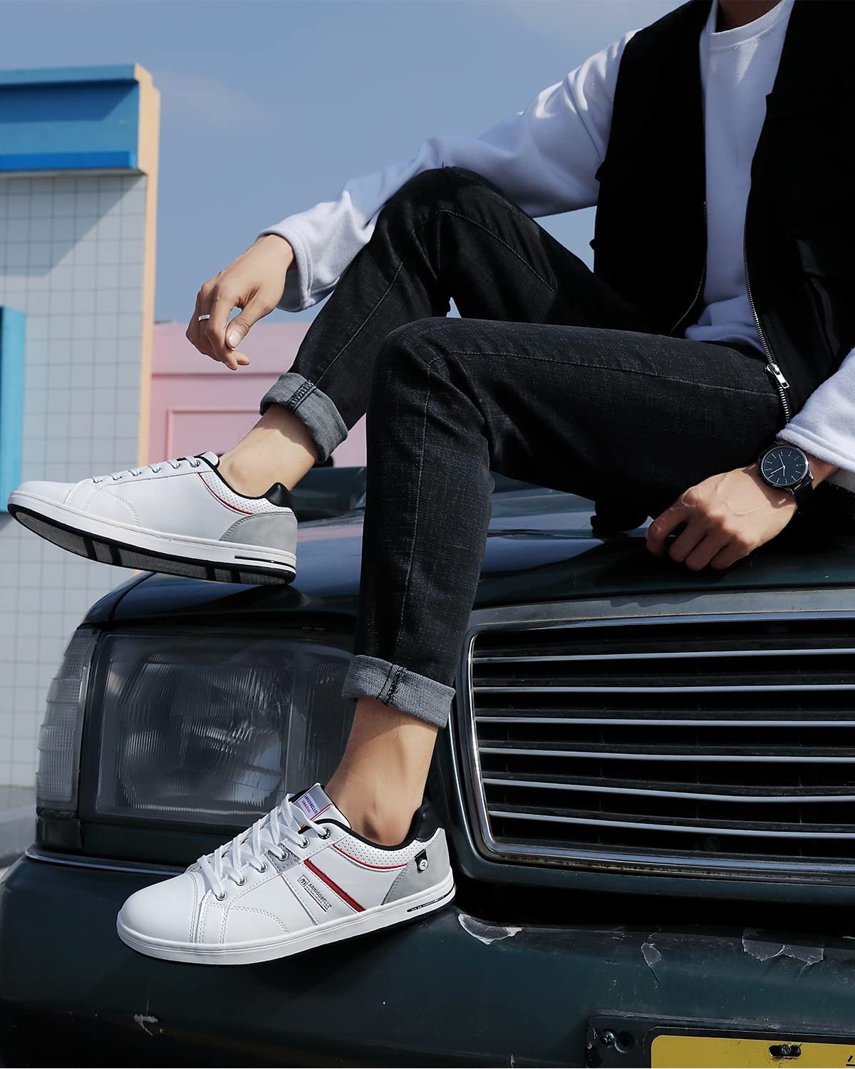 Кросівки Arrigo Bello Casual Шкіряні Легкі для хайкінгу, фото №9