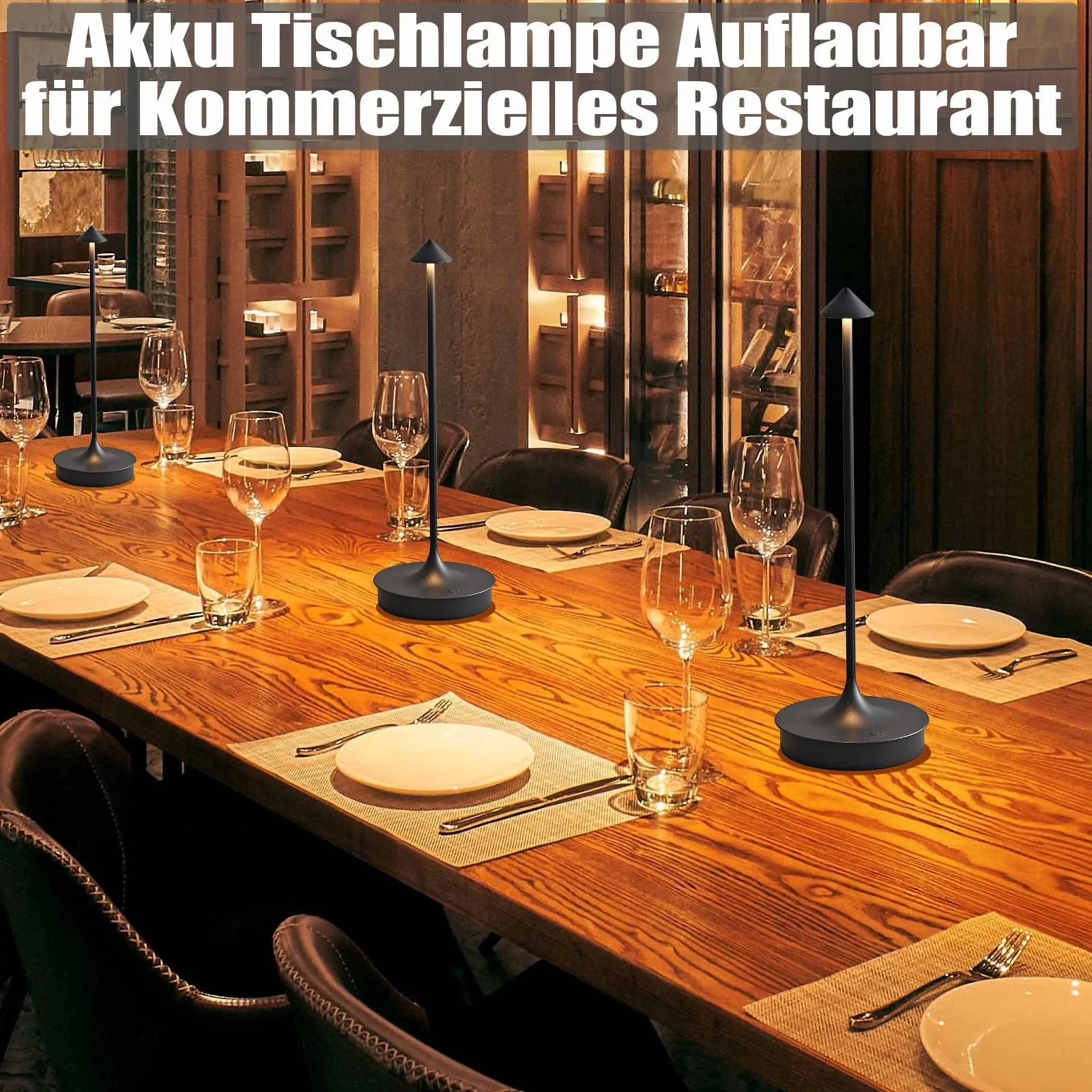 Настольная лампа Leomix LED беспроводная аккумуляторная 4000 мАч сенсорная диммируемая IP54, фото №5