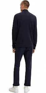 Кардиган TomTailor basic structured knit jacket 1032303-13160 Темно-синій M synthetic.ua - Фото 1