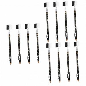 Олівець minkissy 12 Stück Для брів Ейлайнер Сірий Ейлайнер Коричневий Ейлайнер Чорний - Фото 1