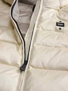 Пуховик Blauer Caroll Junior стьобаний - Бежевий synthetic.ua - Фото 1