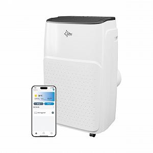 Мобільний кондиціонер SUNTEC Impuls 3.5 Eco R290 App 12000 BTU 3517 Вт до 60 м² з функцією обігріву та керуванням через додаток Білий - Фото 1