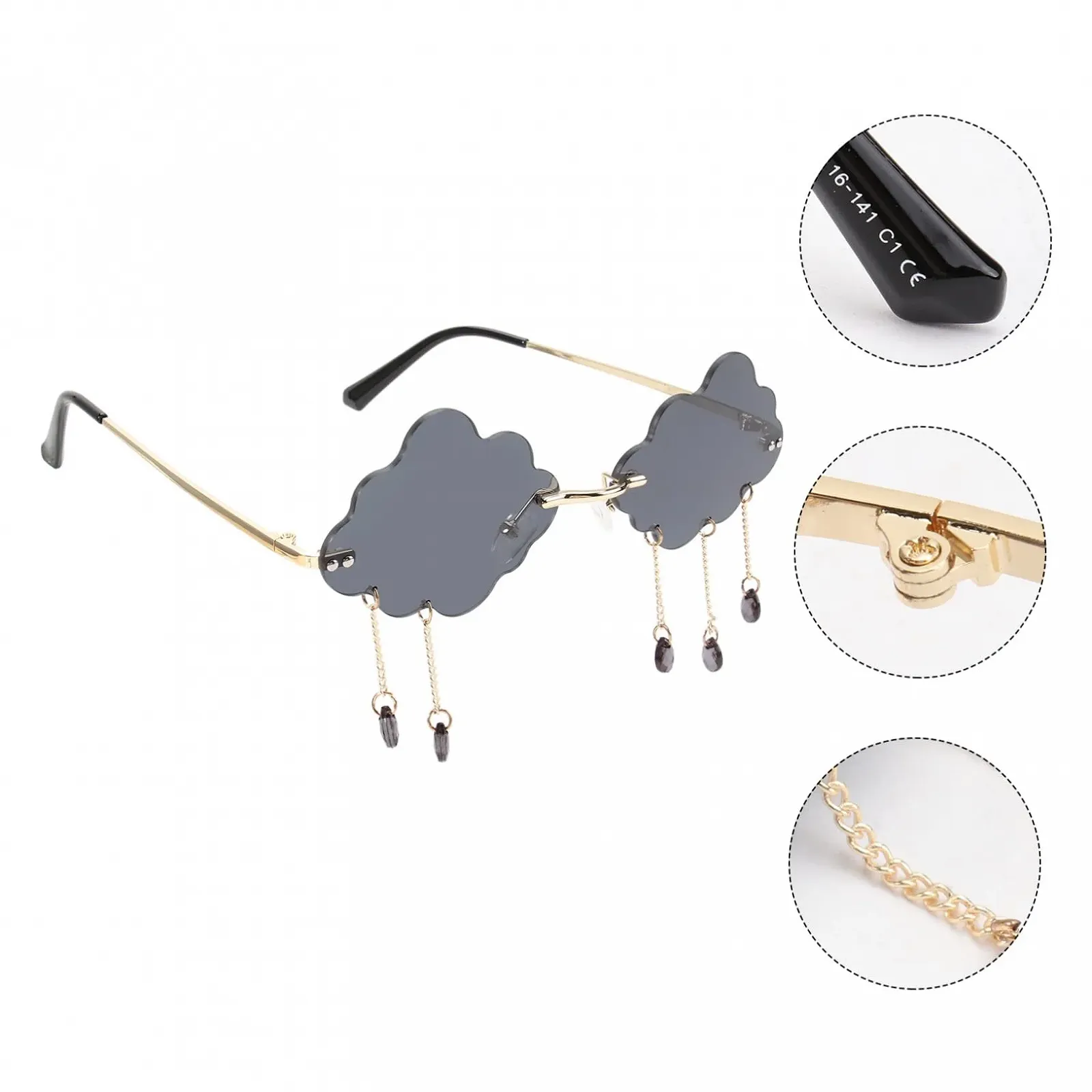 Солнцезащитные очки PACKOVE Большие Overzised Поляризованные, фото №2