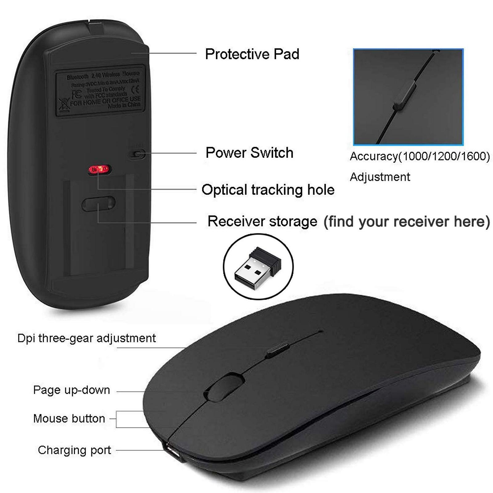 Мышь EasyULT беспроводная перезаряжаемая, фото №3