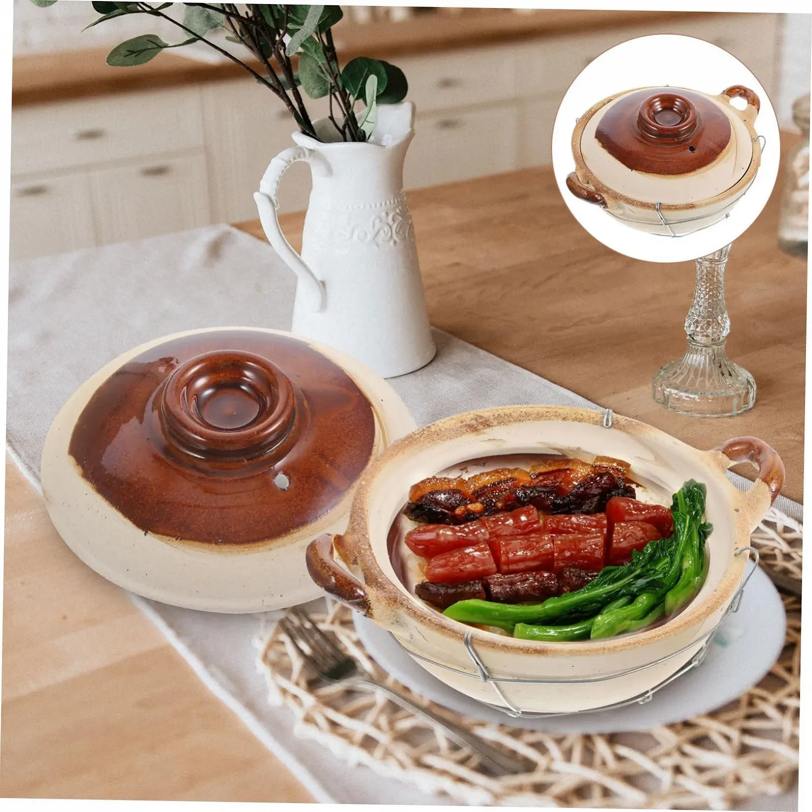 Каструля-кесероль OUNONA з ручками, фото №8