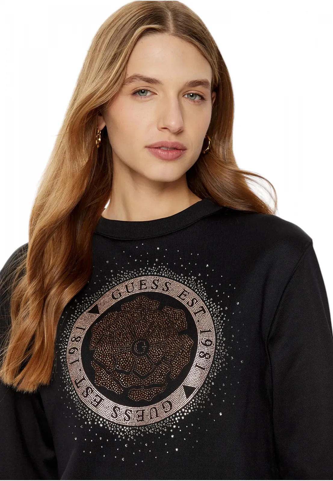 Кофта GUESS Peony Logo W5RQ05K7EX1 Черный, XS, фото №5 Кофта GUESS Peony Logo W5RQ05K7EX1 Черный, XS, фото №5