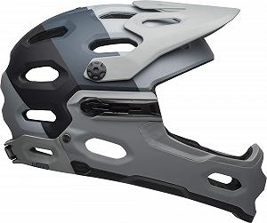 Шлем BELL Super 3R MIPS MTB, Downdraft матовый серый, M/55-59 см - Фото 1