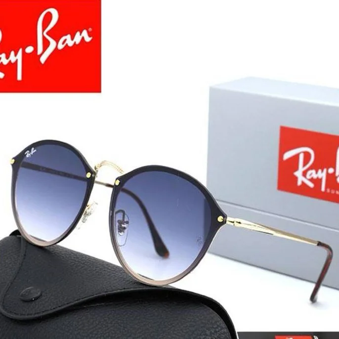 Женские солнцезащитные очки Ray Ban UV400 Серые, фото №3