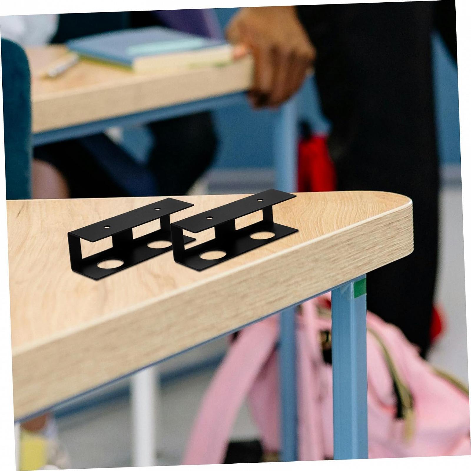 Подставка для ноутбука металлическая, черная, 3 шт, фото №5