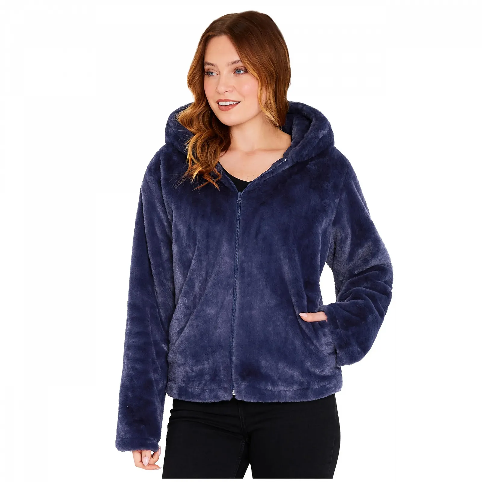 Пальто CityComfort З капюшоном Пухнасте Жіноче, фото №1 Пальто CityComfort З капюшоном Пухнасте Жіноче, фото №1