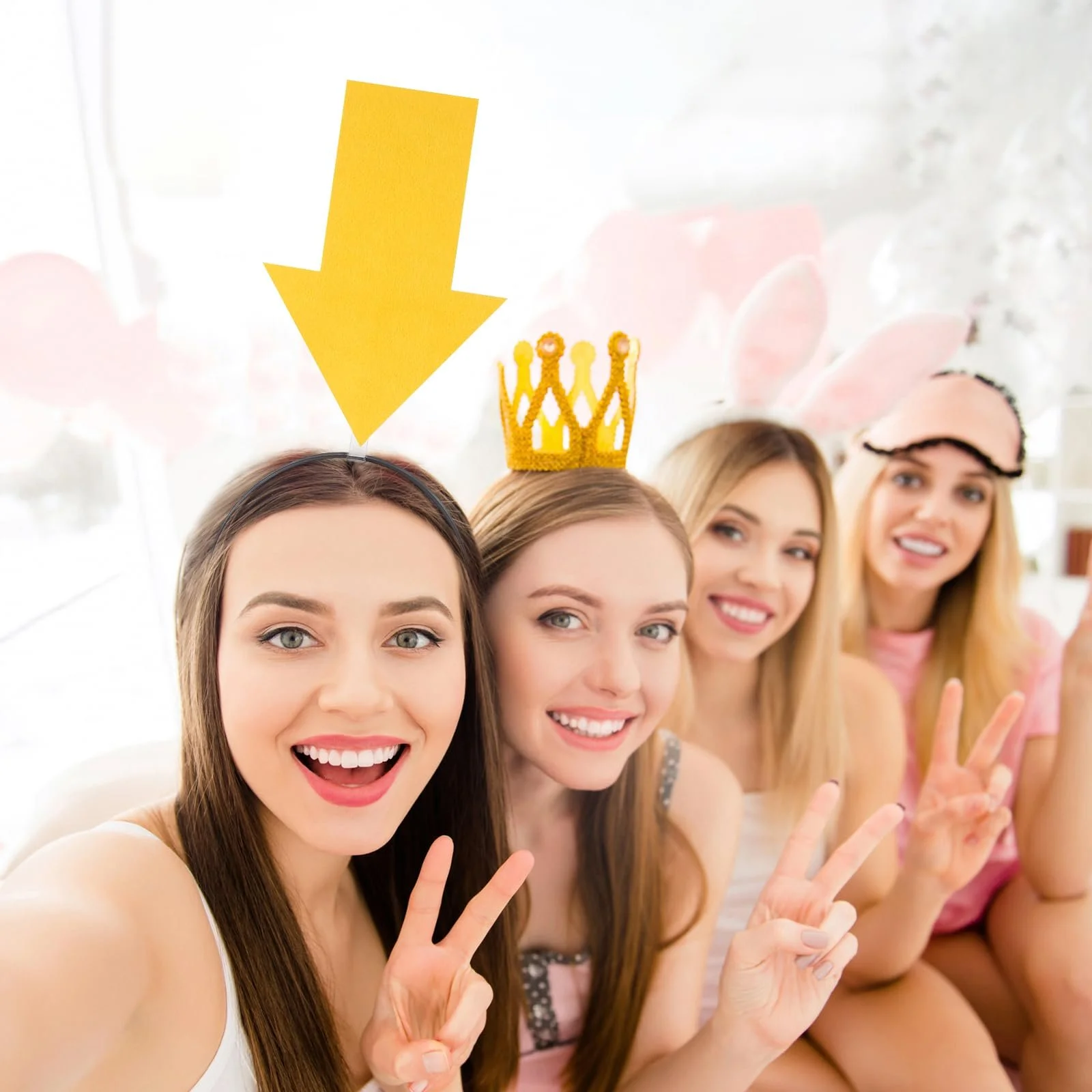 Обруч на голову зі стрілою 6 штук, фото №6