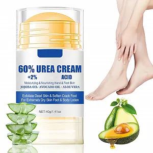 Крем-стик для ног 60% Urea Cream увлажняющий от трещин 40 г - Фото 1