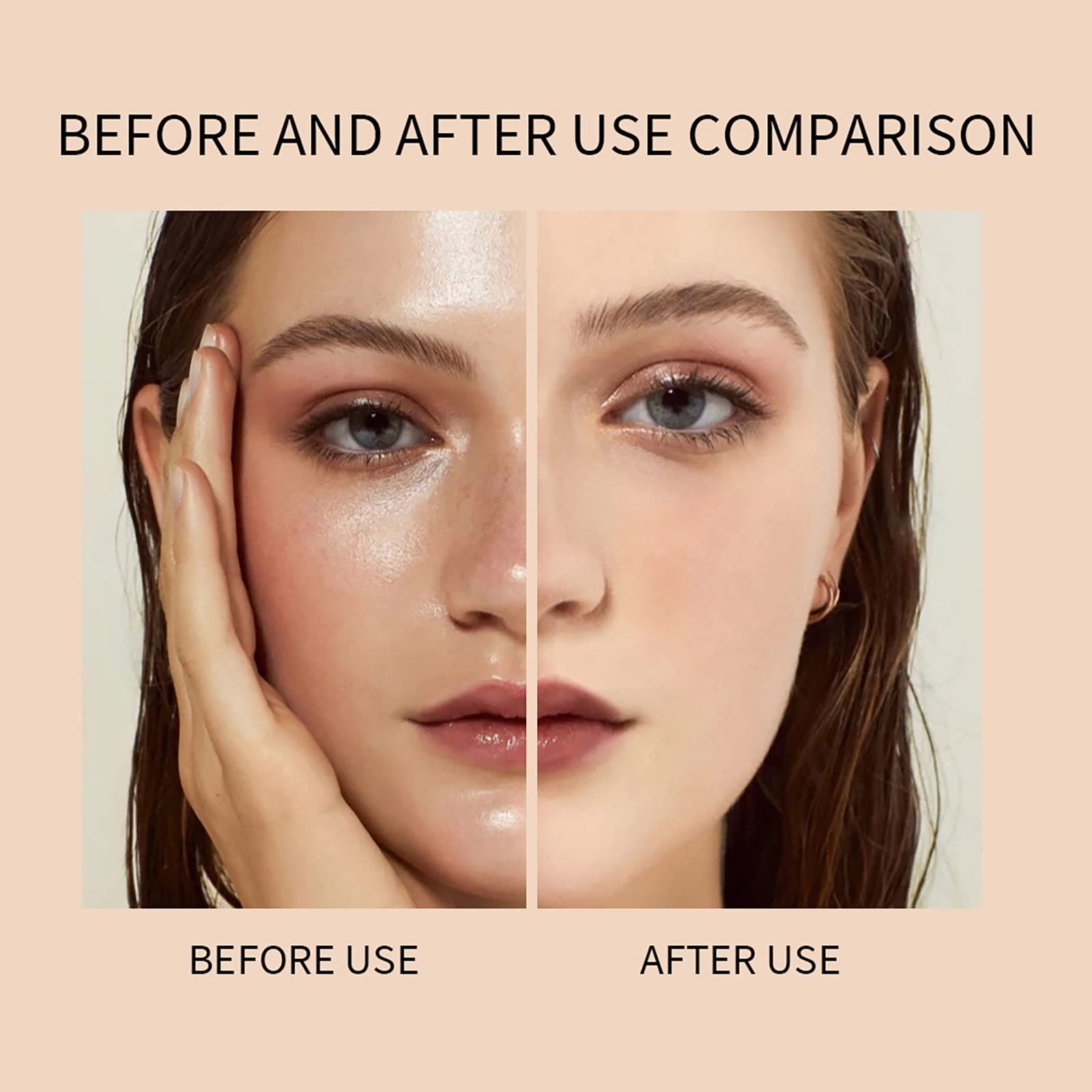 Пудра Beauty Double Layer Face Powder Wet Dual Use Durable Concealer Два Оттенка , фото №5