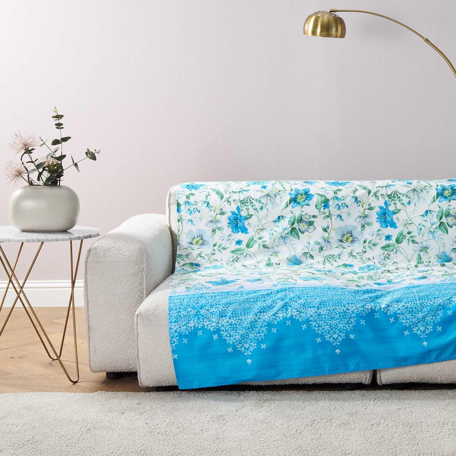 Покривало Bassetti Granfoulard Багатоцільове (180 x 270 см, Casablanca Light Blue C1), фото №1 Покривало Bassetti Granfoulard Багатоцільове (180 x 270 см, Casablanca Light Blue C1), фото №1