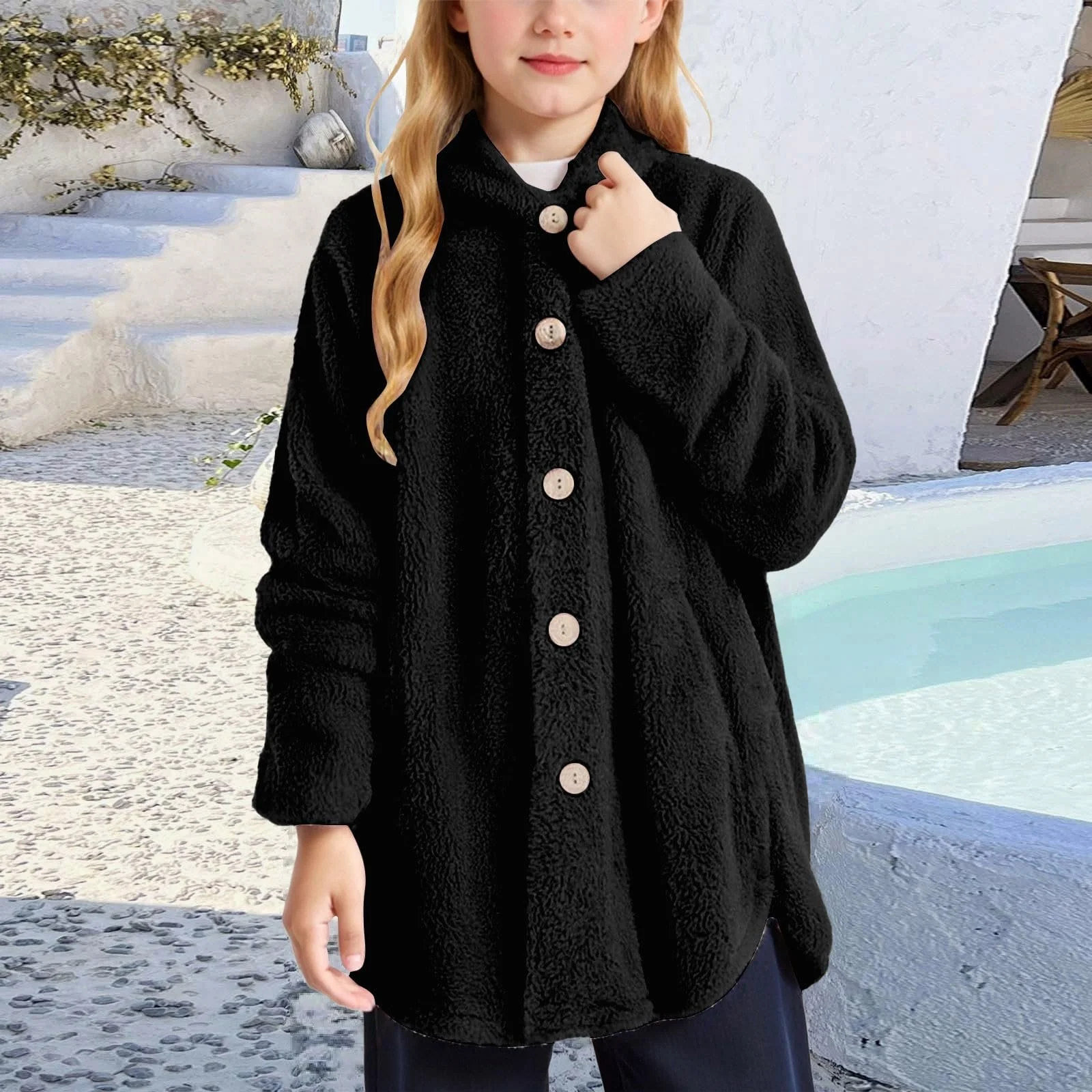 Куртка Teddy Fleece для дітей, затишна куртка, фото №3