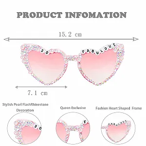Очки Тип Topfunyy 30th Birthday Белые synthetic.ua - Фото 1