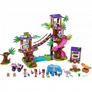 Конструктор LEGO Friends Джунгли: штаб спасателей 648 деталей (41424) synthetic.ua - Фото 1