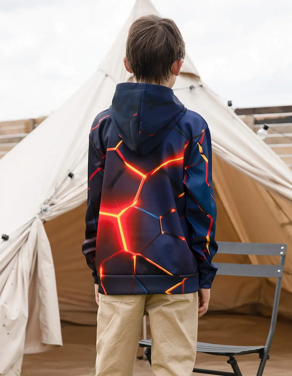 Худі Tuonroad для хлопчиків, 3D принт, дитячий, для дівчаток, худі з довгим рукавом, фото №3