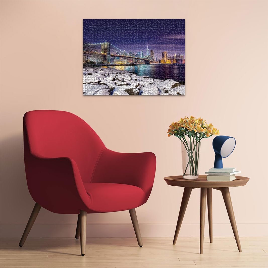 Пазл Ravensburger Winter in New York 12000734 1500 элементов, фото №5