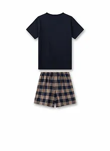 Пижама Sanetta для мальчиков Синяя synthetic.ua - Фото 1