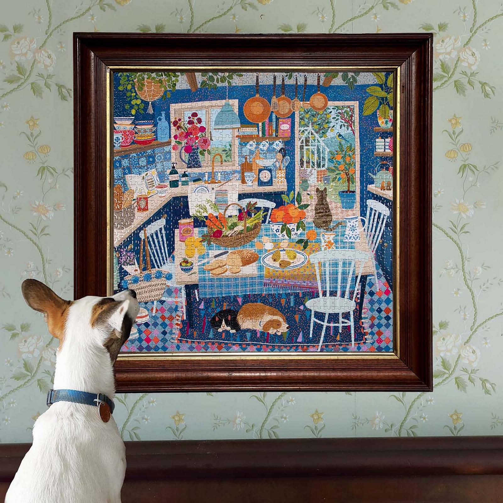 Пазл eeBoo Piece & Love Kitchen 1000 деталей Blue, фото №2