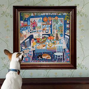 Пазл eeBoo Piece & Love Kitchen 1000 деталей Blue synthetic.ua - Фото 1