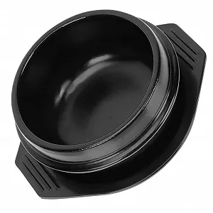 Горшок для бибимпапа NOLITOY керамический с подставкой и ручками термостойкий антипригарный - Фото 1